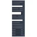 Sèche-serviettes connecté Nefertiti mât à gauche 500W bleu profond