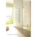 Cala Symétrique EL commande RF, Blanc RAL 9016, 1250W, H 1826 mm / L 596 mm