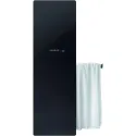 Versus EL, surface verre en finition noire, 750W, H 1750 mm / L 475 mm