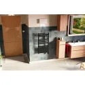EZYBAIN boost Radiateur sèche serviettes 300+800W largeur 400 satin noir