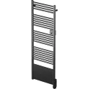 Ezybain nativ boost - Radiateur sèche-serviettes 1000 + 1000 W lg 500 Noir satin