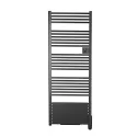 Ezybain nativ boost - Radiateur sèche-serviettes 1000 + 1000 W lg 500 Noir satin