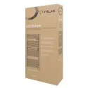 EZYBAIN boost Radiateur sèche serviettes 750 + 1000 W largeur 500 satin noir