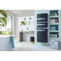 Radiateur sèche-serviettes co. Serenis Premium mât à gauche 1750W bleu prf 2025