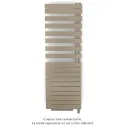 Fassane Spa Asym EL +Air, droite, Beige Quartz, 1000W, H 1741mm / L 550mm