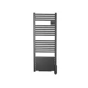 Ezybain nativ boost - Radiateur sèche-serviettes 750 + 1000 W lg 500 Noir satin