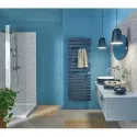 Sèche-serviettes connecté Nefertiti mât à gauche 750W beige