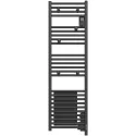 Radiateur sèche-serviettes Doris Digital étroit ventilo 1300W anthracite