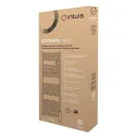 Ezybain nativ boost - Radiateur sèche-serviettes 300+1000W lg 400 - Noir satin