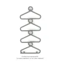 Archibald EL sans régulation, couleur 9007, 200W, H 1230 mm / L 565 mm