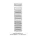 Kéva Spa EL cintré, régulation IHD, White Matt, 1000W, H 1825 mm / L 500 mm