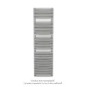 Kéva Spa EL cintré, régulation IHD,White Aluminium, 1000W, H 1825 mm / L 500 mm