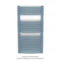 Kéva Spa EL cintré, régulation IHD, Pastel Blue, 500W, H 934 mm / L 500 mm