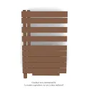 Fassane Spa Asym EL +Air, gauche, Terracotta, 500W, H 870mm / L 550mm