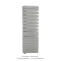 Fassane Spa Asym EL gauche régulation IHD,Inox Look,1000W,H1731mm/L550mm
