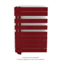 Fassane Spa Asym EL gauche régulation IHD,Ruby Red,500W,H860mm/L550mm