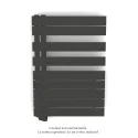 Fassane Spa Asym EL gauche régulation IHD,Umbra Grey,500W,H860mm/L550mm