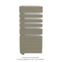 Fassane Spa Asym EL gauche régulation IHD,Golden Sand,7500W,H1238mm/L550mm