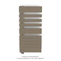 Fassane Spa Asym EL gauche régulation IHD,Beige Grey,7500W,H1238mm/L550mm
