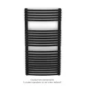 Kéva Spa EL cintré, régulation IHD, Traffic Black, 500W, H 934 mm / L 500 mm