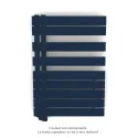 Fassane Spa Asym EL gauche régulation IHD,Sapphire Blue,500W,H860mm/L550mm