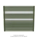Kéva Spa EL non cintré, régulation IHD, Olive Green, 600W, H 835 mm / L 900 mm