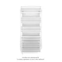 Cala Symétrique EL +Air, White Matt, 750W, H 1231 mm / L 506 mm