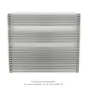 Kéva Spa EL non cintré, régulation IHD, Inox Look, 600W, H 835 mm / L 900 mm