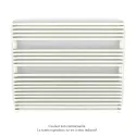 Kéva Spa EL non cintré, régulation IHD, Cream, 600W, H 835 mm / L 900 mm