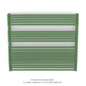 Kéva Spa EL non cintré, régulation IHD, Reseda Green, 600W,H 835 mm / L 900 mm