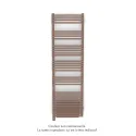 Cala Symétrique EL +Air, Terracotta Faded, 1000W, H 1751 mm / L 506 mm