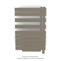 Fassane Spa Asym EL +Air, droite, Concrete Grey, 500W, H 870mm / L 550mm