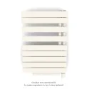 Fassane Spa Asym EL +Air, droite, Edelweiss m., 500W, H 870mm / L 550mm