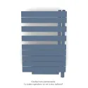 Fassane Spa Asym EL +Air, droite, Pigeon Blue, 500W, H 870mm / L 550mm