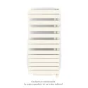 Fassane Spa Asym EL +Air, droite, Edelweiss m., 750W, H 1248mm / L 550mm