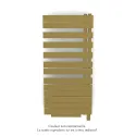 Fassane Spa Asym EL +Air, droite, Beach Gold, 750W, H 1248mm / L 550mm