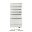 Fassane Spa Asym EL droite, régul IHD, White Quartz, 750W,H1238mm / L550mm