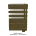 Fassane Spa Asym EL droite, régul IHD, Bronze, 500W,H860mm / L550mm