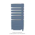 Fassane Spa Asym EL +Air, droite, Pigeon Blue, 750W, H 1248mm / L 550mm
