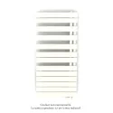 Fassane Spa Asym EL droite, régul IHD, Pure White, 750W,H1238mm / L550mm