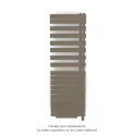 Fassane Spa Asym EL +Air, droite, Pearl Beige, 1000W, H 1741mm / L 550mm