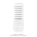 Fassane Spa Asym EL +Air, droite, White Matt, 1000W, H 1741mm / L 550mm