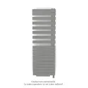 Fassane Spa Asym EL +Air, droite, Telegrey 2, 1000W, H 1741mm / L 550mm