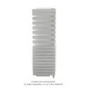 Fassane Spa Asym EL +Air, droite, White Aluminium, 1000W,H 1741mm / L 550mm