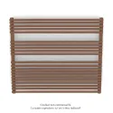 Kéva Spa EL non cintré, régulation IHD, Terracotta, 600W, H 835 mm / L 900 mm