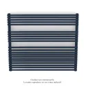 Kéva Spa EL non cintré, régulation IHD, Sapphire Blue, 600W, H 835mm / L 900mm