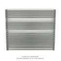 Kéva Spa EL non cintré, régulation IHD, Grey Aluminium, 600W, H835 mm / L900 mm