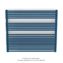 Kéva Spa EL non cintré, régulation IHD, Gentian Blue, 600W,H 835 mm / L 900 mm