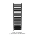 Atoll Spa EL +Air, couleur Traffic Black, 1000W, H 1771 mm / L 510 mm