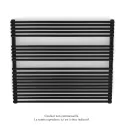 Kéva Spa EL non cintré, régulation IHD, Traffic Black, 600W, H 835mm / L 900mm
